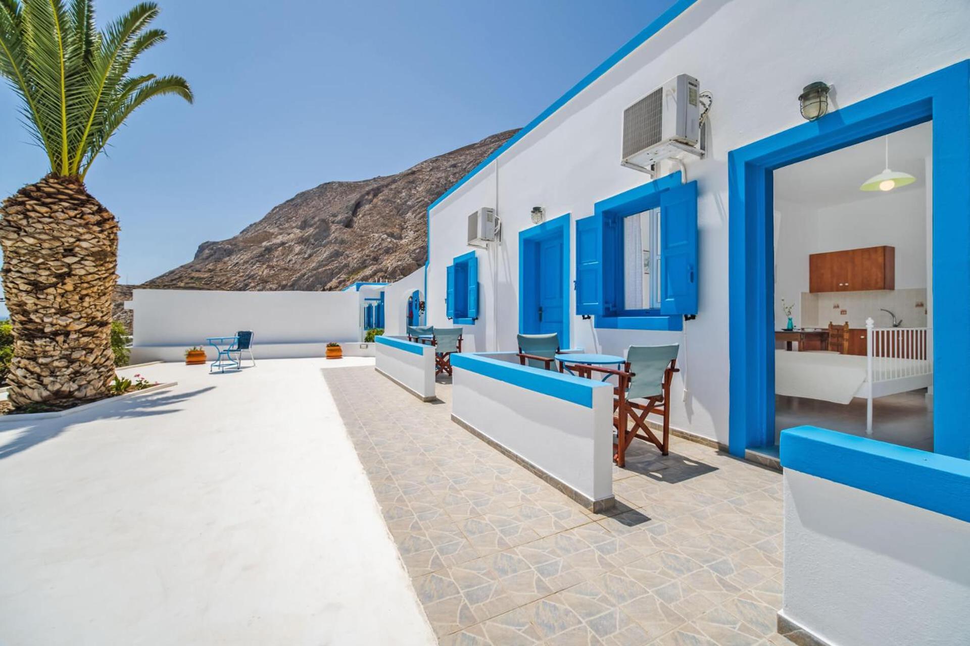 Ancient Thera Apartments Kamári Exterior foto